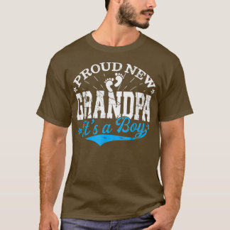 Verstoorde gender onthullen trots nieuwe opa Het i T-shirt