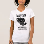 Verstoorde Grappige Quote T-shirt (Voorkant)