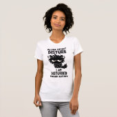 Verstoorde Grappige Quote T-shirt (Voorkant volledig)