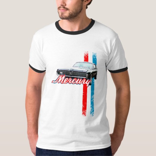 Verstoorde illustratie kwikkoker t-shirt (Voorkant)