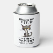 Verstoorde kat blikjeskoeler (Blikje Achterkant)