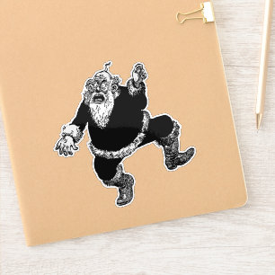 Verstoorde Kerstman Sticker