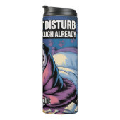 Verstoorde mopshond alsjeblieft niet thermosbeker (Geroteerd rechts)