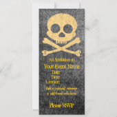 Verstoorde Oranje schedeluitvindingen Kaart (Achterkant)