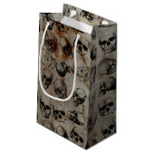 Verstoorde spierballen klein cadeauzakje (Achterkant Gekanteld)