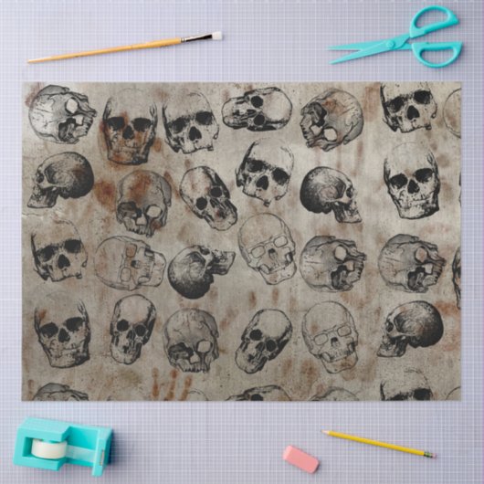 Verstoorde  spierballen tissuepapier (Craft)