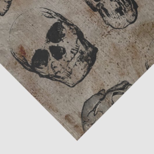 Verstoorde  spierballen tissuepapier (Detail)