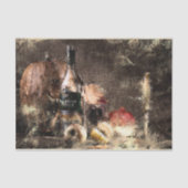 Verstoorde wijnbouw | Wijn en appelgrunge Tissuepapier (Voorkant)