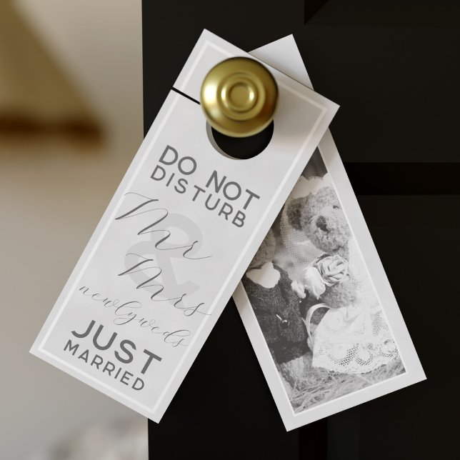 Verstoort Mr & Mrs Pas getrouwd Foto door Hanger n (Do not disturb the Newlyweds! Just upload your photo and add your details. )