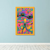 Verstoppertje Canvas Afdruk (Insitu (Houten vloer))