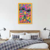 Verstoppertje Canvas Afdruk (Insitu (Slaapkamer))