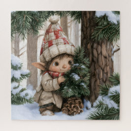 Verstoppertje Elf Legpuzzel