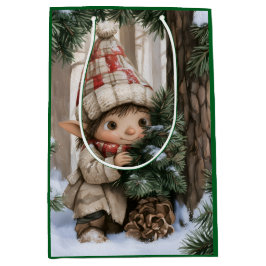 Verstoppertje Elf Medium Cadeauzakje