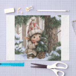 Verstoppertje Elf Tissuepapier