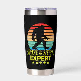 Verstoppertje Expert Bigfoot Grappig Geïsoleerde Drinkbeker