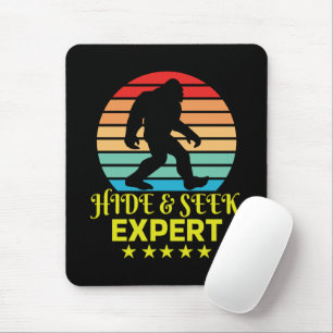 Verstoppertje Expert Bigfoot Grappig Muismat