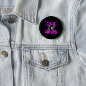 Verstopping T - shirts Ronde Button 5,7 Cm (In situ)