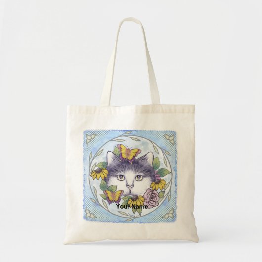 Verstopte Kat Tote Bag (Voorkant)