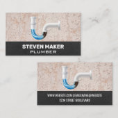 Verstopte Pijp | Loods Sleutel Visitekaartje (Voorkant / Achterkant)