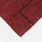 Verstopte Ruby Fleece Deken (Hoek)