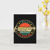 Verstopte WC Chamon Kaart (Gele Bloem)