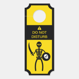 Verstoren het skelet van de attente krijger niet deurhanger