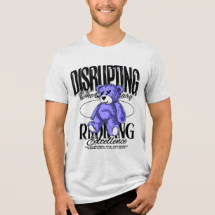 Verstoring gewoon Beer Tri-Blend Shirt