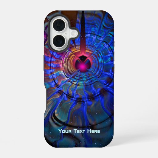 Verstoring iPhone 16 Hoesje (Achterkant)