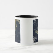 Verstoring van de Mt Etna op Sicilië Mok (Midden)