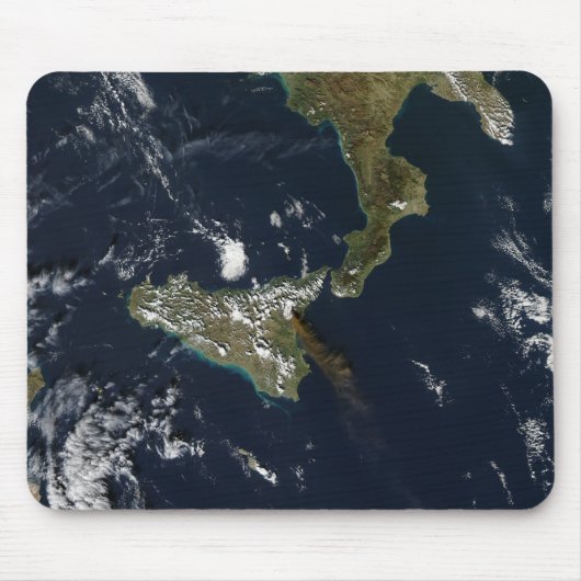 Verstoring van de Mt Etna op Sicilië Muismat (Voorkant)