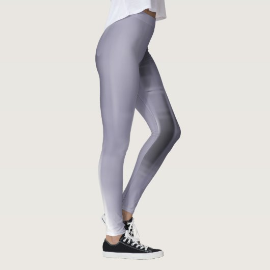 Verstotende zwarte en witte uitsteeksels leggings (Rechts)