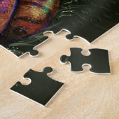 Verstrekte schatten legpuzzel (Zijkant)