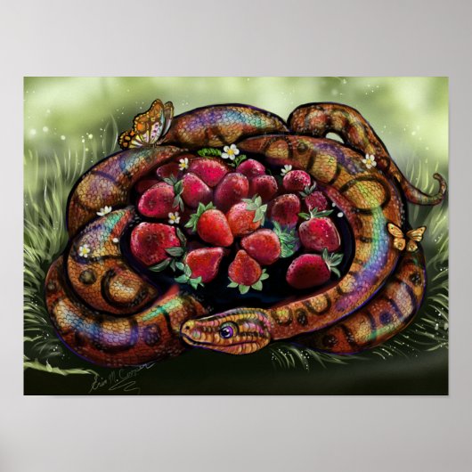 Verstrekte schatten poster (Voorkant)