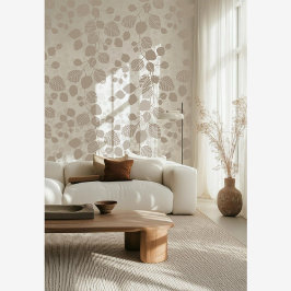 Verstrengeld Bladerdak Zachte Moderne Botanische K Behang