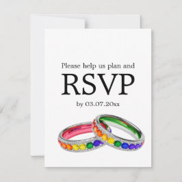🌈 Verstrengeld in trots – met dieetkeuzes RSVP Kaartje