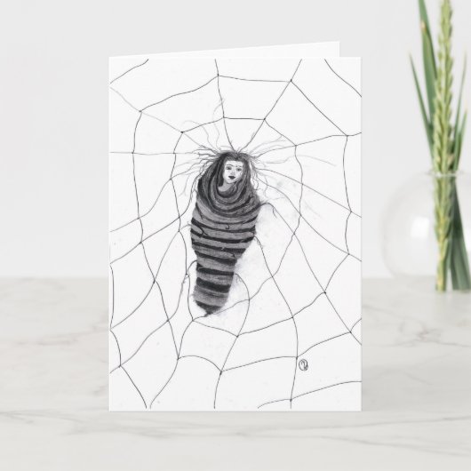 "Verstrengelde" blanco binnenkant Kaart (Voorkant)