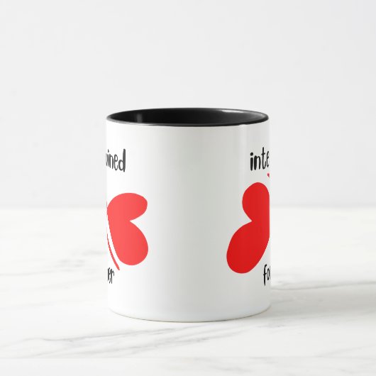 Verstrengelde Forever BFTG Coffee Mok (Midden)