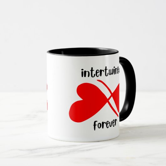 Verstrengelde Forever BFTG Coffee Mok (Voorkant rechts)