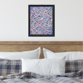 Verstrengelde Harmonie Canvas Afdruk (Insitu (Slaapkamer))