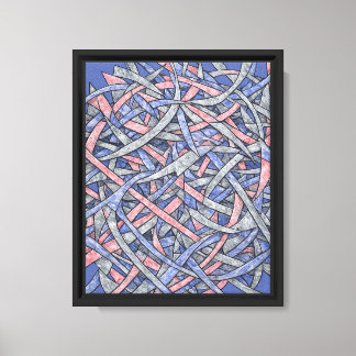 Verstrengelde Harmonie Canvas Afdruk