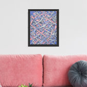 Verstrengelde Harmonie Canvas Afdruk (Insitu (Woonkamer))