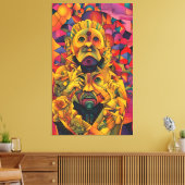 Verstrengelde Koninklijke Canvas Afdruk (Insitu (Woonkamer))