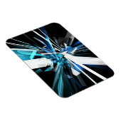 Verstrengelde rechthoeken #2 magneet (Rechterzijde)