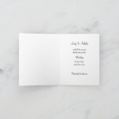 Verstrengelde ringen BLK - Save the Date Kaart (Binnen)
