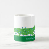 Verstrikt in Blauwe Mok (Center)