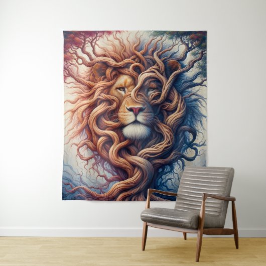 Verstrikt in rust wandkleed (In situ)