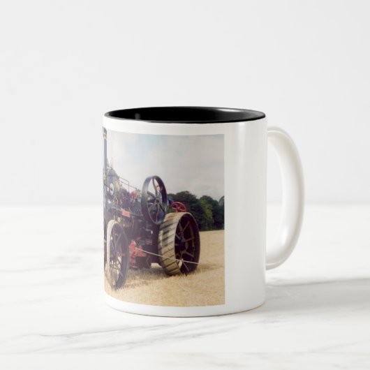 Verstromende motor tweekleurige koffiemok (Voorkant rechts)