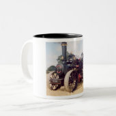 Verstromende motor tweekleurige koffiemok (Voorkant links)