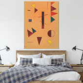 Verstrooid Canvas Afdruk (Insitu (Slaapkamer))