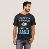 verstrooid drama t-shirt (Voorkant volledig)